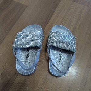 Sparkly toddler sandals